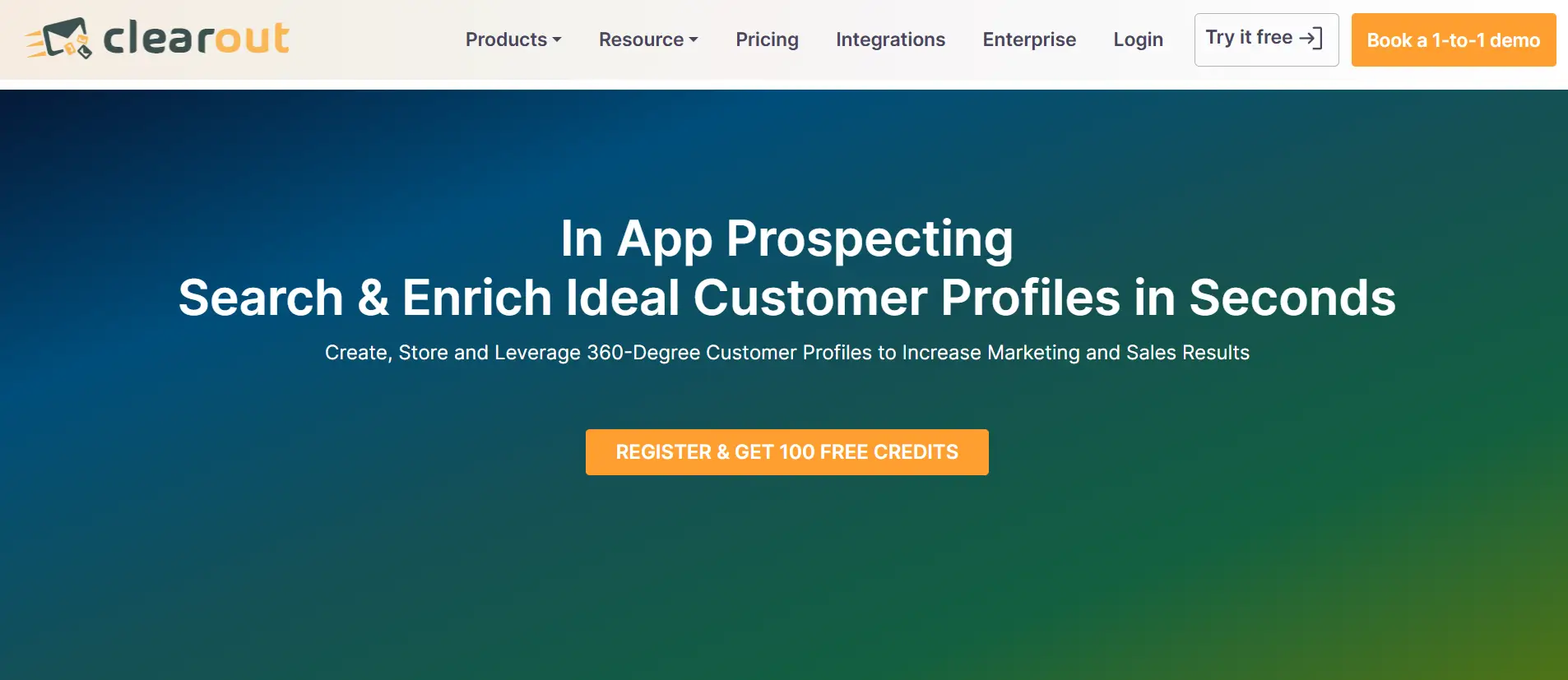 Clearout data Enrichment