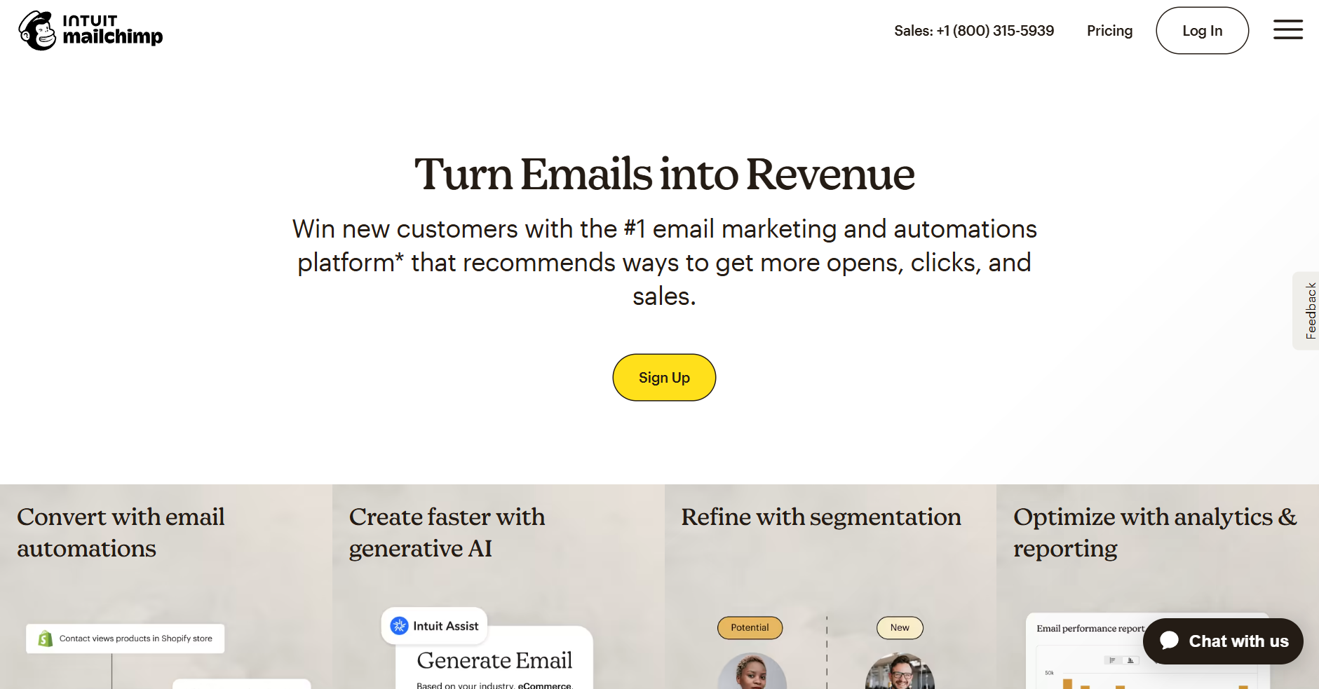 Mailchimp email marketing tool